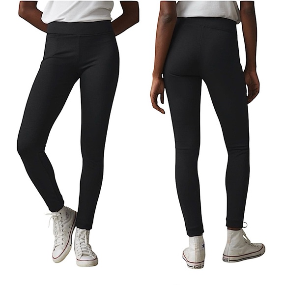 American Giant Pants - American Giant Pant Stretch Slim Pants Leggings Black Size 16 Tall